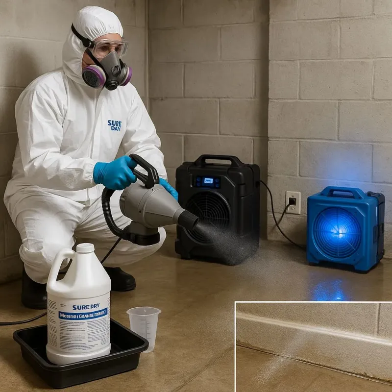 Sanitization and Odor Removal process in Bryan County, GA